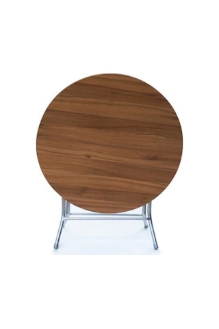 Sepettenevar Teknor 100Cm Yuvarlak Katlanır Masa -Ders Çalışma Ve Yemek Masası