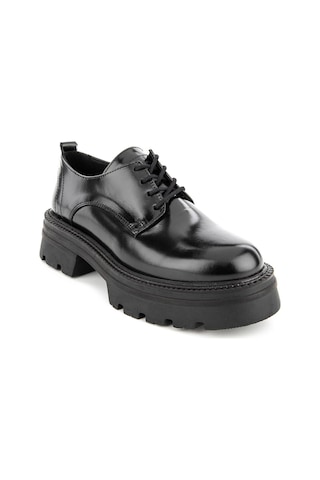 Hush Puppies Fasil Bounce Hakiki Deri Kadın Ayakkabı Siyah