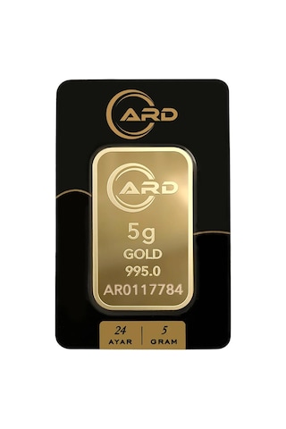5 Gr 24 Ayar 995 Milyem Ard Gram Altın