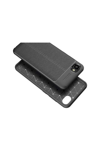 Htc Desire 12 Kılıf Zore Niss Silikon Kapak Lacivert