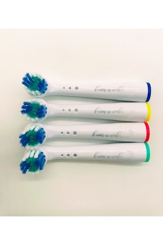 Hannah Şarjlı Diş Fırçası Başlığı 4'lü