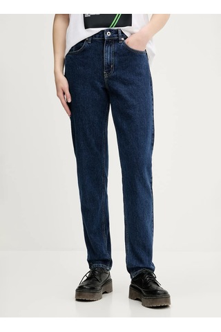 Karl Lagerfeld Jeans Mavi Kadın Pamuklu Denim Pantolon A3w10064