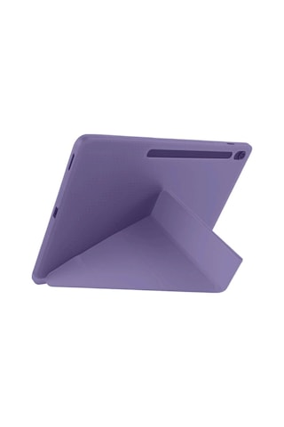 Apple Apple iPad Pro 11 2024 Kılıf Kalemlikli Hugo Tablet Kılıfı - Mor Diğer