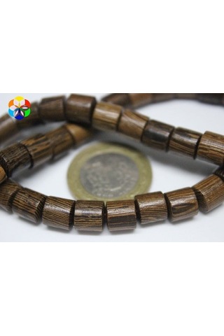 Venge Ağacı Silindir YARIM Dizi 8mm (18cm uzunluğundadır)