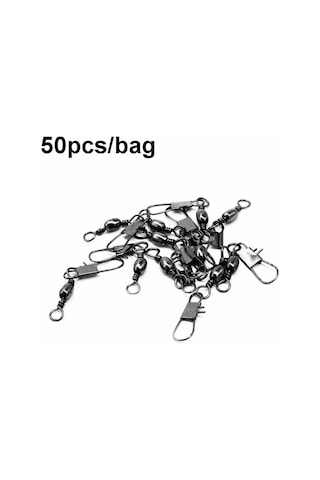 Hengjia Ss007 50pcs/torba B-pin Konnektörü 8 Şekil Döner Döngü Aksesuarları, Özellikler: 10+2b 30mm , Boyut:10+2b 30mm