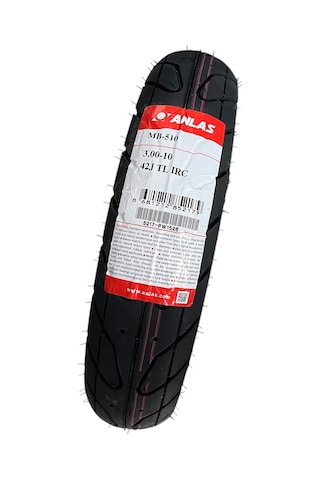 Motosiklet Dış Lastik 3.00-10 Mb-510 İrc Tubeless 2026 15. Hafta Üretim