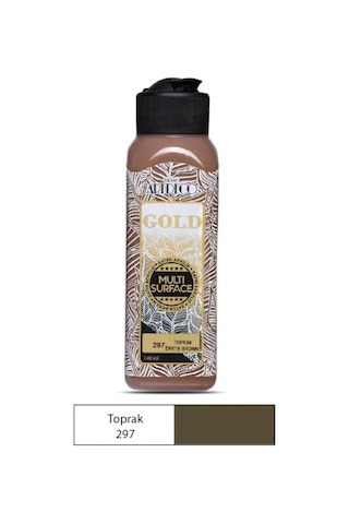 Gold Multi Surface Akrilik Boya 140 Ml. 297 Toprak No Color