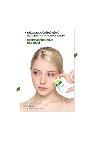 Kaktüs Özlü Gözenek Sıkılaştırıcı Serinletici Cactox Multi Balm 25gr