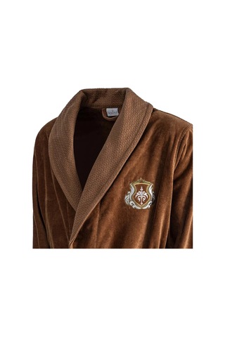 Ecocotton Farah Yeşil/kahve %100 Organik Pamuk 10 Parça Aile Bornoz Seti M-l Yeşil