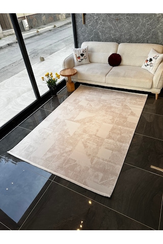 Vista Halı Salon, Oturma, Yatak Odası Halısı Desen Kodu 76644-061 Bej