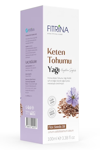 Fıtrina Keten Tohumu Yağı 100 ML