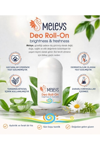 Meleys Ter ve Koku Önleyici Roll-On Deodorant 50 ML