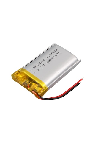 Powermaster 952540 3.7v 1100 Mah Lityum Polimer Li-po Batarya Ciklet Pil