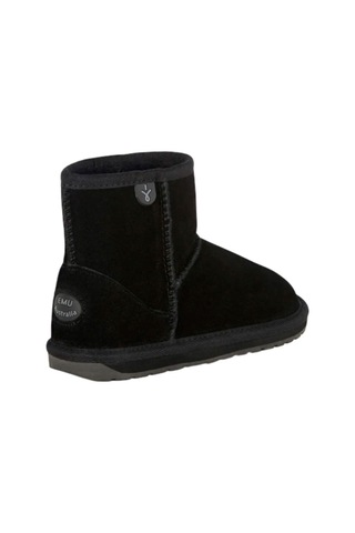 Emu Australia Emu Australia Unisex Çocuk Bot Wallaby Mini Siyah 98 Siyah