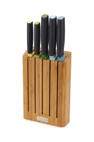 Joseph Joseph Elevate 5'li Bıçak Bambu Blok Set - Opal