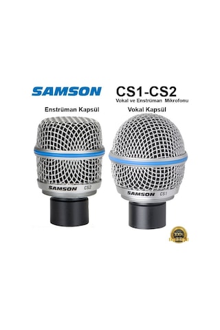 Samson Cs1/cs2 Vokal ve Enstrüman Mikrofonu