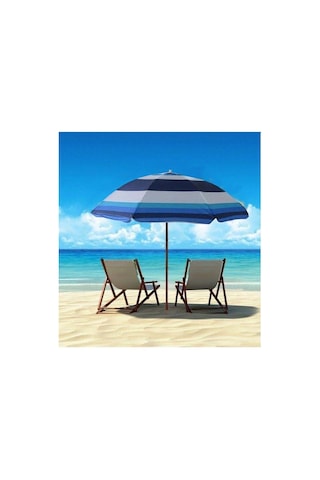 Plaj Balkon Şemsiyesi 180 Cm Çapında