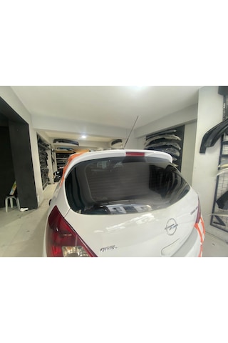 Corsa D Fiber Spoiler Parlak Siyah