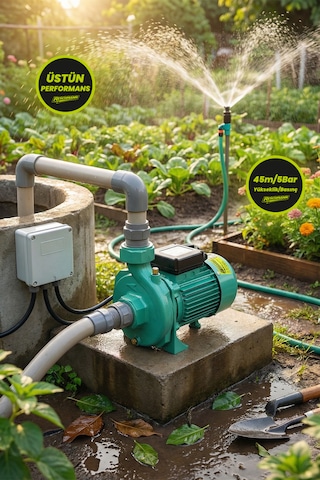 Reschmann R-scm-80 Profesyonel Santrifüj Su Pompası 1.5 Kw / 2 Hp
