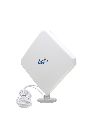 Symbee 4g Lte Mobil Ağ Sinyal Güçlendirici, Ts9 Bağlantılı, 35 Dbi Kazançlı, 2 Metre Kablolu, Tüm Cihazlarla Uyumlu
