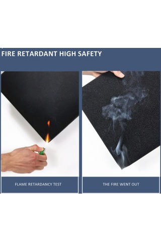 Oto Ses Isı Yalıtım Kauçuk Sünger Yapışkanlı N11.35