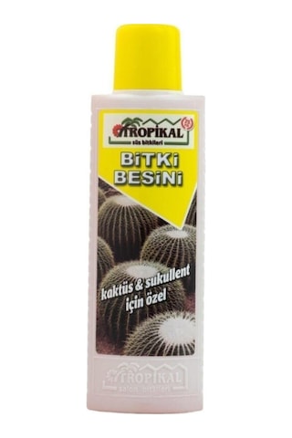 Tropikal Kaktüs ve Sukulentler İçin Özel Bitki Besini 225 ml