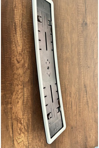 Oto Plaka 2 Adet Beyaz