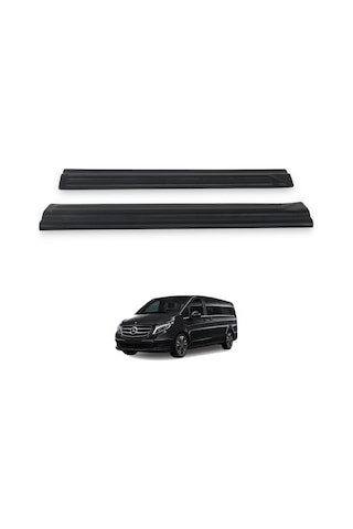 Mercedes V Class Ferrous Kapı Eşiği Plastiği 2 Parça 2019 Ve Üstü