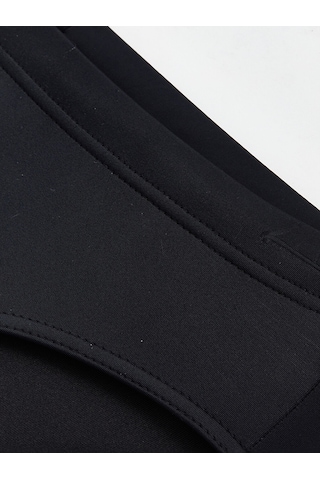 Lcw Swımwear Siyah Standart Kalıp Esnek Kumaştan Erkek Slip Mayo