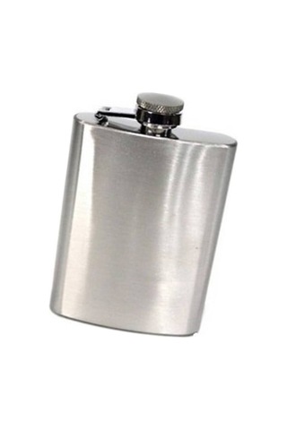 6 Oz Çelik Cep Matarası Evimdeyokyok Çok Renkli