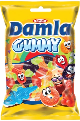 Tayaş Damla Gummy Fruit Garden Sour Jel Şeker 1 KG