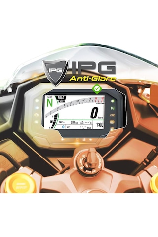 Kawasaki 2023-2025 Ninja Zx4rr / 1000sx / Z650 / Z900 Gösterge Paneli İçin Ipg Anti-glare Parlama Önleyici Mat Ekran
