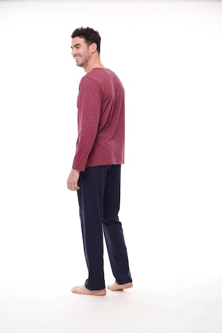 Pijadore 1404 Erkek Uzun Kollu Düğmeli Pijama Takım 001