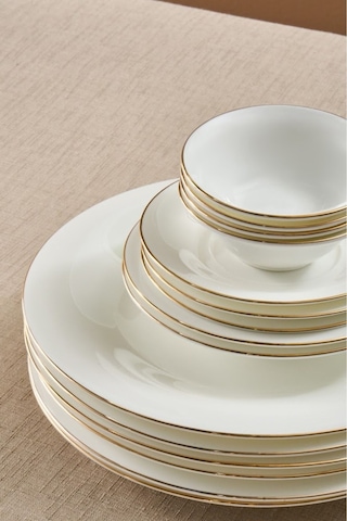 Karaca  Fine Pearl Fame 26 Parça 6 Kişilik Kahvaltı Takımı Gold