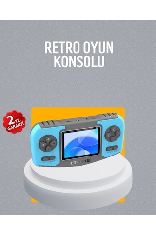 Ceylan Adam Mini Arcade Oyun Konsolu Hafif Taşınabilir Çocuk k