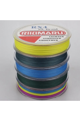 Rikimaru 0.20 Mm 4 Kat,150 Metre ,gri Renkli İp,örgü,ipek Misina