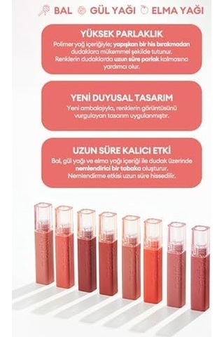 A'pıeu Pürüzsüz Görünüm Sunan Gün Boyu Kalıcı Tint A'pıeu Pang Tint Cr07 Orange Poem 0