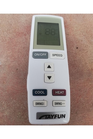 Tayfun Baymak Uyumlu Elegant Plus Uv 12 Klima Kumandası