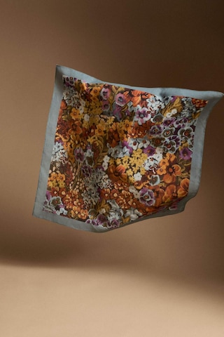 Defacto Manuka X Defacto Kadın Çiçek Desenli Pamuklu Bandana H9064ax26smbe1 Mavi-be1
