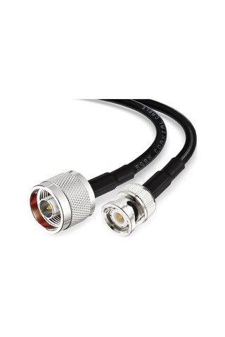 Sones 0,5 M N Erkek - Bnc Erkek Rg8x Rf Koaksiyel Kablo