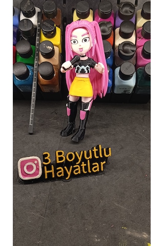 K Pop Demon Hunters Mira 20cm Hareketli Pozlanabilir Figür / Oyuncak K Pop Demon Hunters Mira 20cm Hareketli Pozlanabilir Figür / Oyuncak