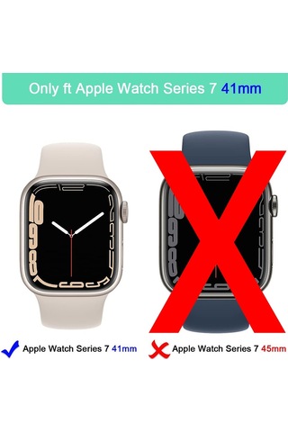 Apple Uyumlu Watch 7 Seri 41 Mm Ekran Koruyucu Nano Esnek Cam Ppm