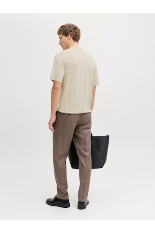 Jack & Jones William Strcuture Erkek Bej Polo Tişört 12291042-ans Krem