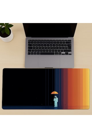 80x30 Xl Oyuncu Mousepad Özel Desenli Kaymaz Tabanlı Geniş Gaming Masa Altlığı Speed Yüzey Su