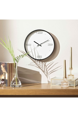 Linens Juna 29,5 Cm Duvar Saati Beyaz