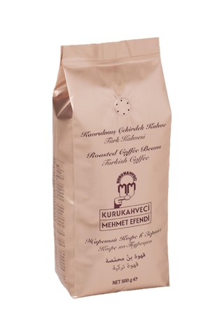 Mehmet Efendi Kavrulmuş Çekirdek Türk Kahve 500 Gr X 2 Adet Çekirdek Kahve