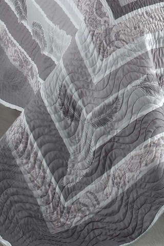 Alya Çift Kişilik Kapitone Yatak Örtüsü Renkli