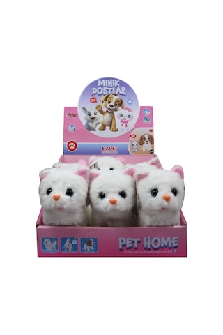 Vrd10644 Peluş Evcil Kedi Sesli Ve Belirtilen Fiyat, Tekli Satış İçin Adet Fiyatıdır. Çok Renkli