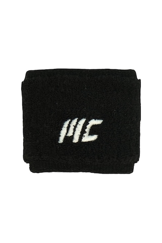 Musclecloth Training Havlu Bileklik 2'li Paket Siyah Siyah