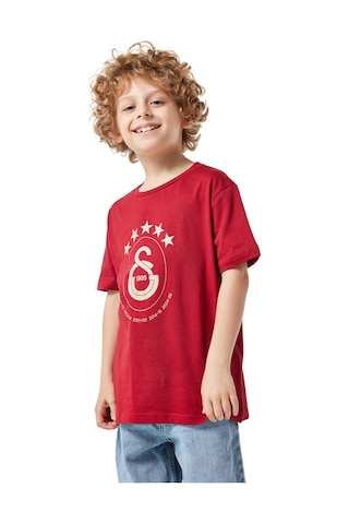 Gsstore Galatasaray 5 Yıldız Çocuk T-shirt C251352-1 Kırmızı